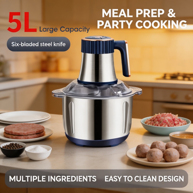 Baby Food Ingredients - 5L Electric Meat Grinders 304 Stainless