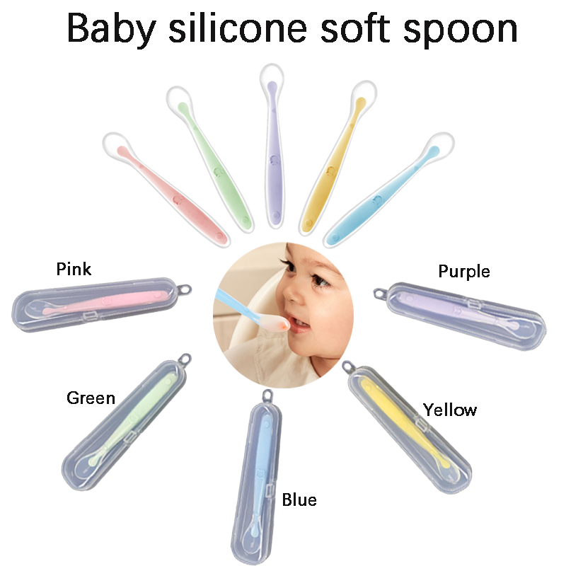 Baby Food Delivery - 1PC Baby Silicone Spoon Baby Complementary
