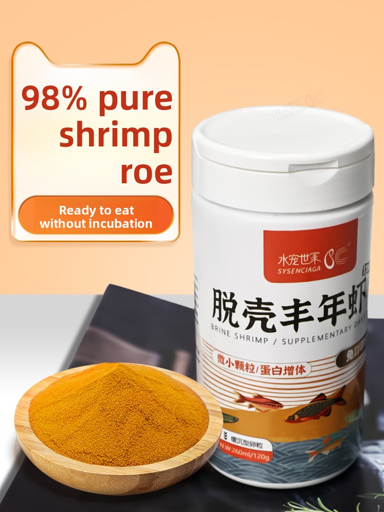 Baby Food High In Protein - SYSENCIAGA Brine Shrimp Artemia for Fry