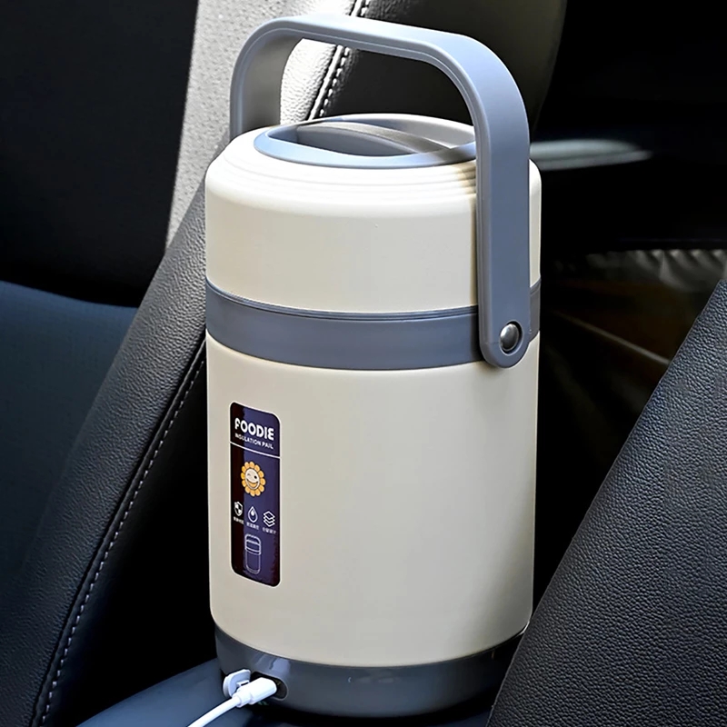 USB Electric Heated Lunch Boxe - Baby Food Warmer Portable ulasan dan harga