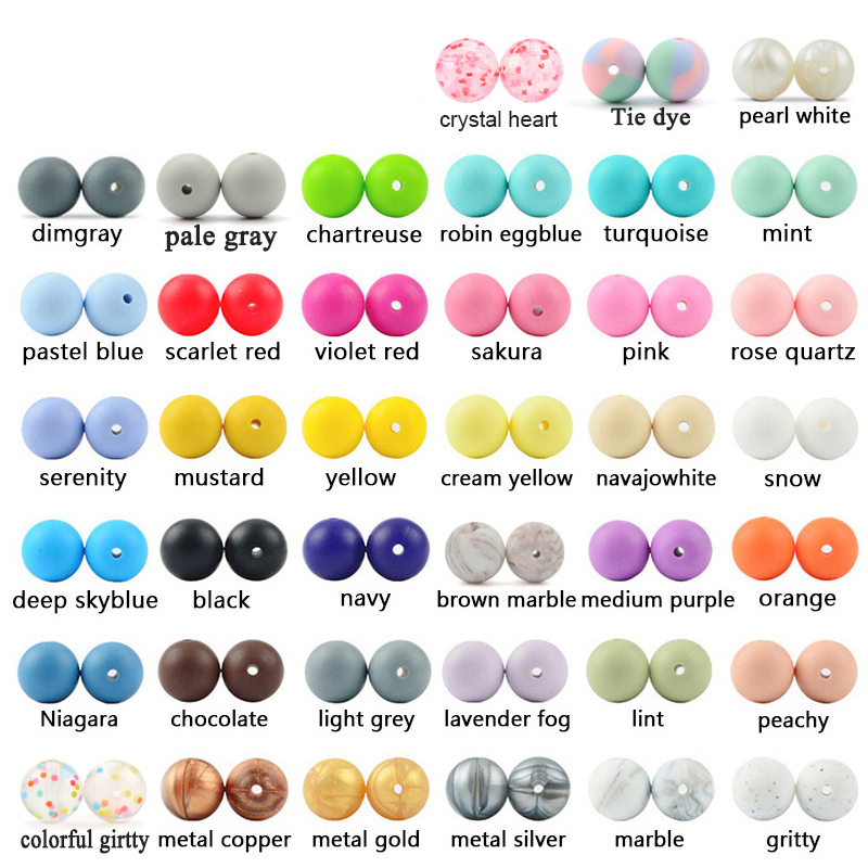 LOFCA 12mm 100pcs Silicone Bea - Baby Food Ingredients ulasan dan harga