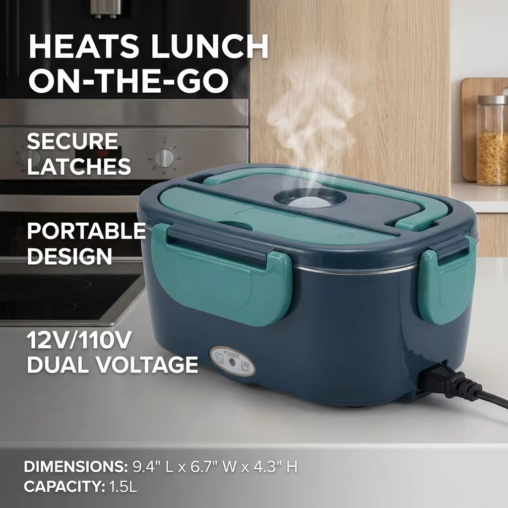 1.5L 60W Electric Portable Lun - Baby Food Warmer Portable ulasan dan harga