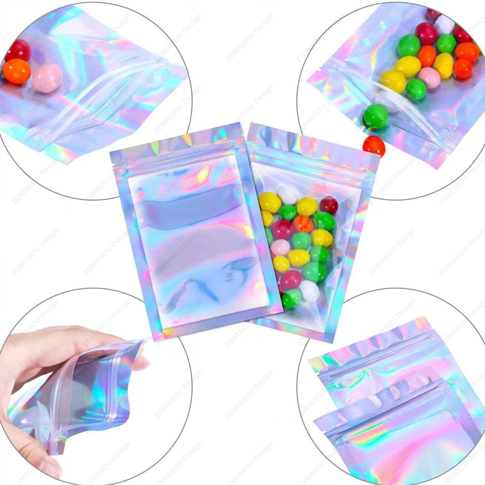 1-200PCS Laser Sealing Bags Co - Food Pouch Reusable ulasan dan harga