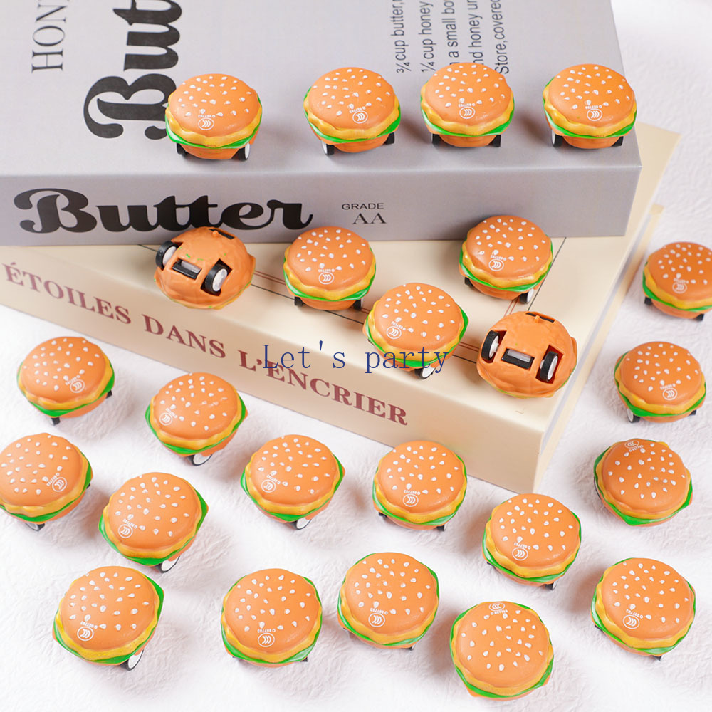 15Pcs Mini Cute 3D Burger Pull - Baby Food Ingredients ulasan dan harga