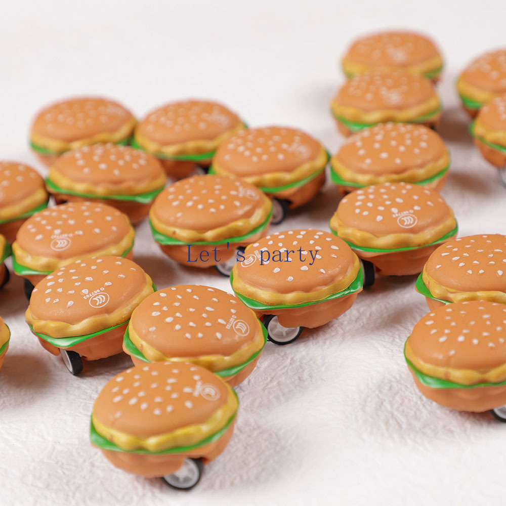 15Pcs Mini Cute 3D Burger Pull - Baby Food Ingredients ulasan dan harga