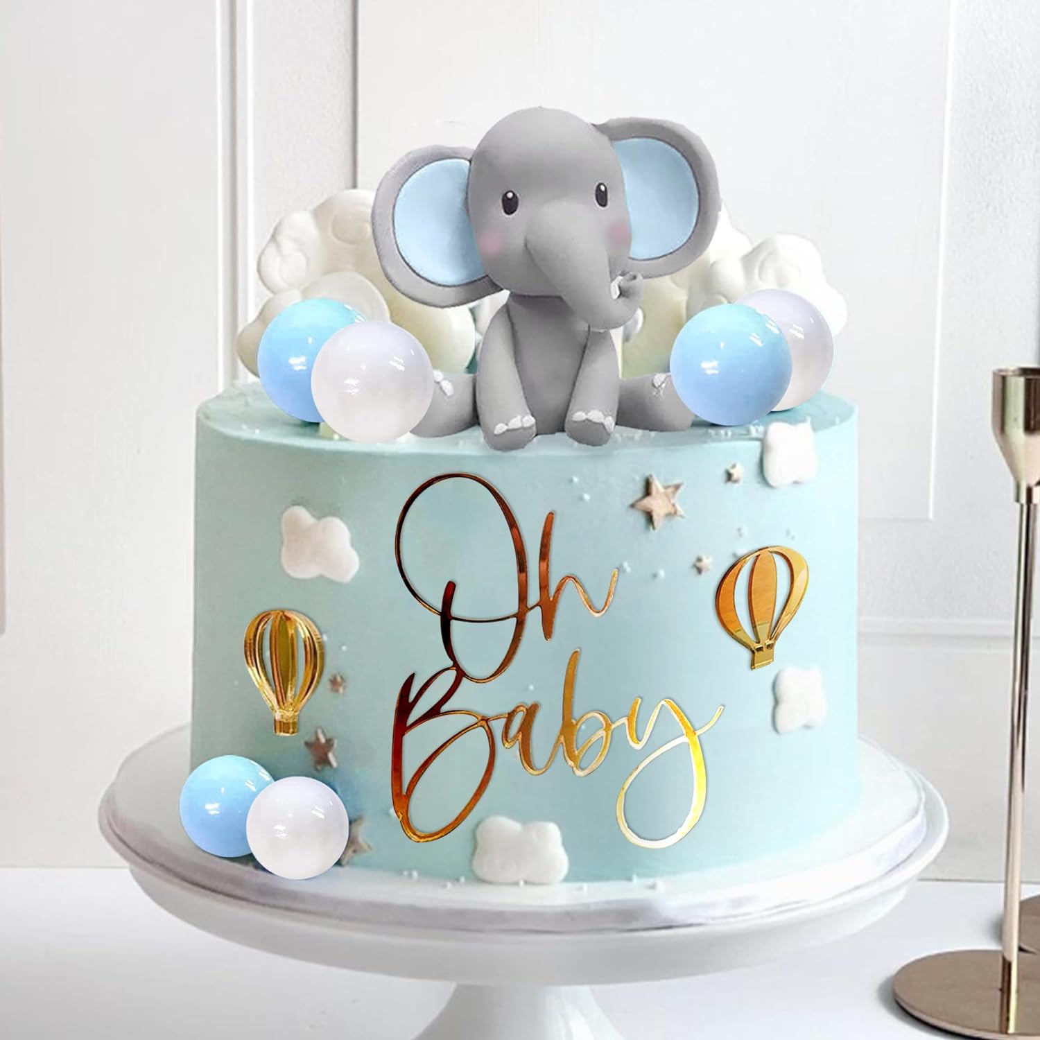 Elephant Cake Decoration Baby  - Baby Food Ingredients ulasan dan harga
