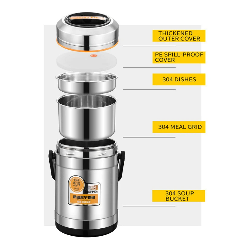 Stainless Steel Vacuum Thermal - Baby Food Warmer Portable ulasan dan harga