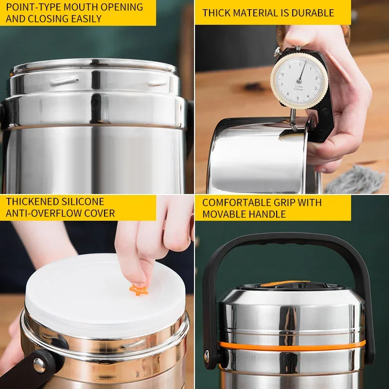 Stainless Steel Vacuum Thermal - Baby Food Warmer Portable ulasan dan harga