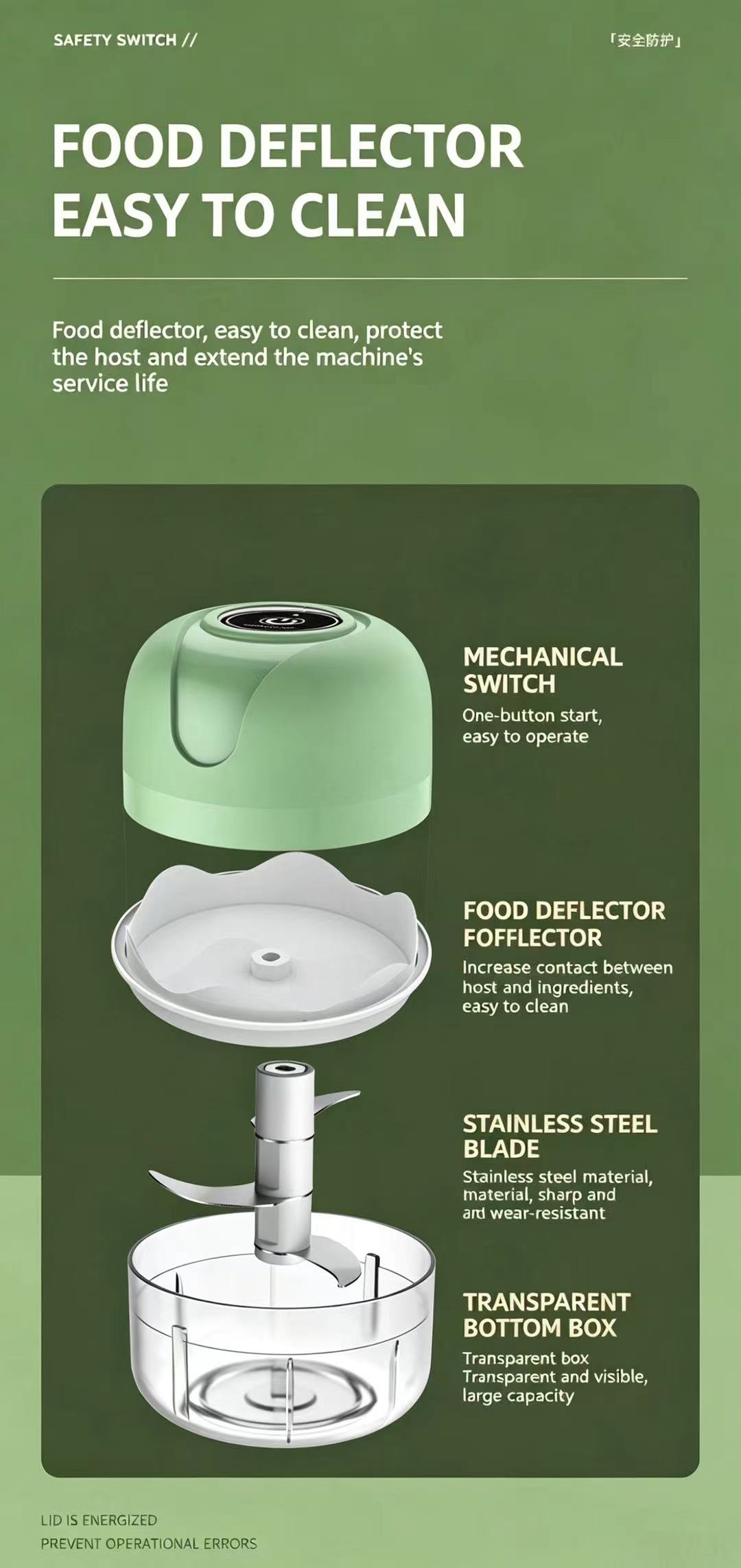 23W USB Rechargeable Electric  - Baby Food Ingredients ulasan dan harga