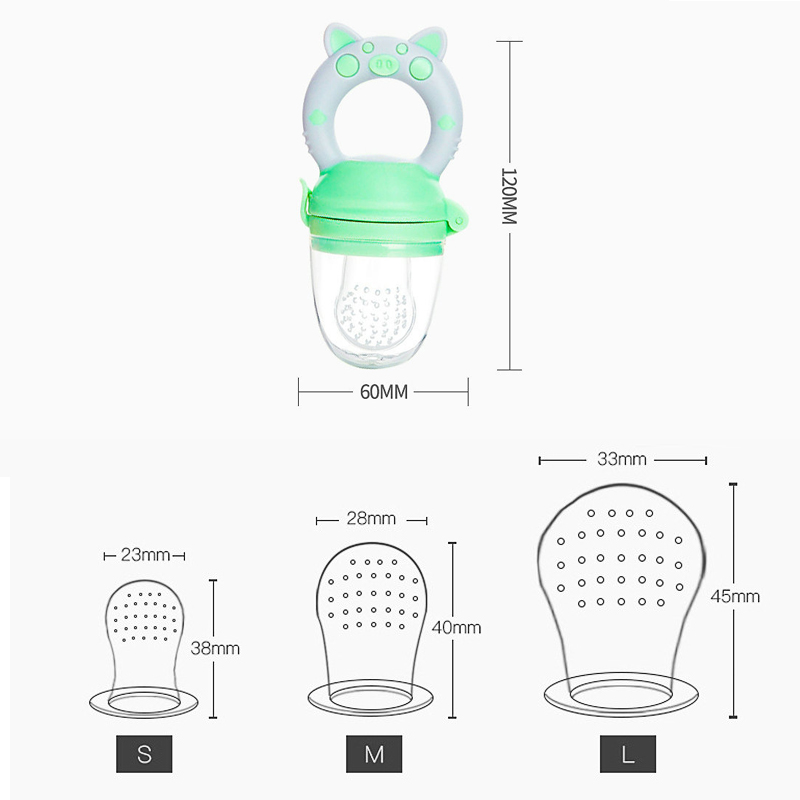 4pcs/set Silicone Fruit & Vege - Baby Food Ingredients ulasan dan harga