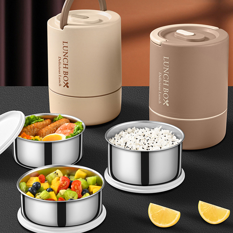 4pcs set Portable Lunch Contai - Baby Food Warmer Portable ulasan dan harga