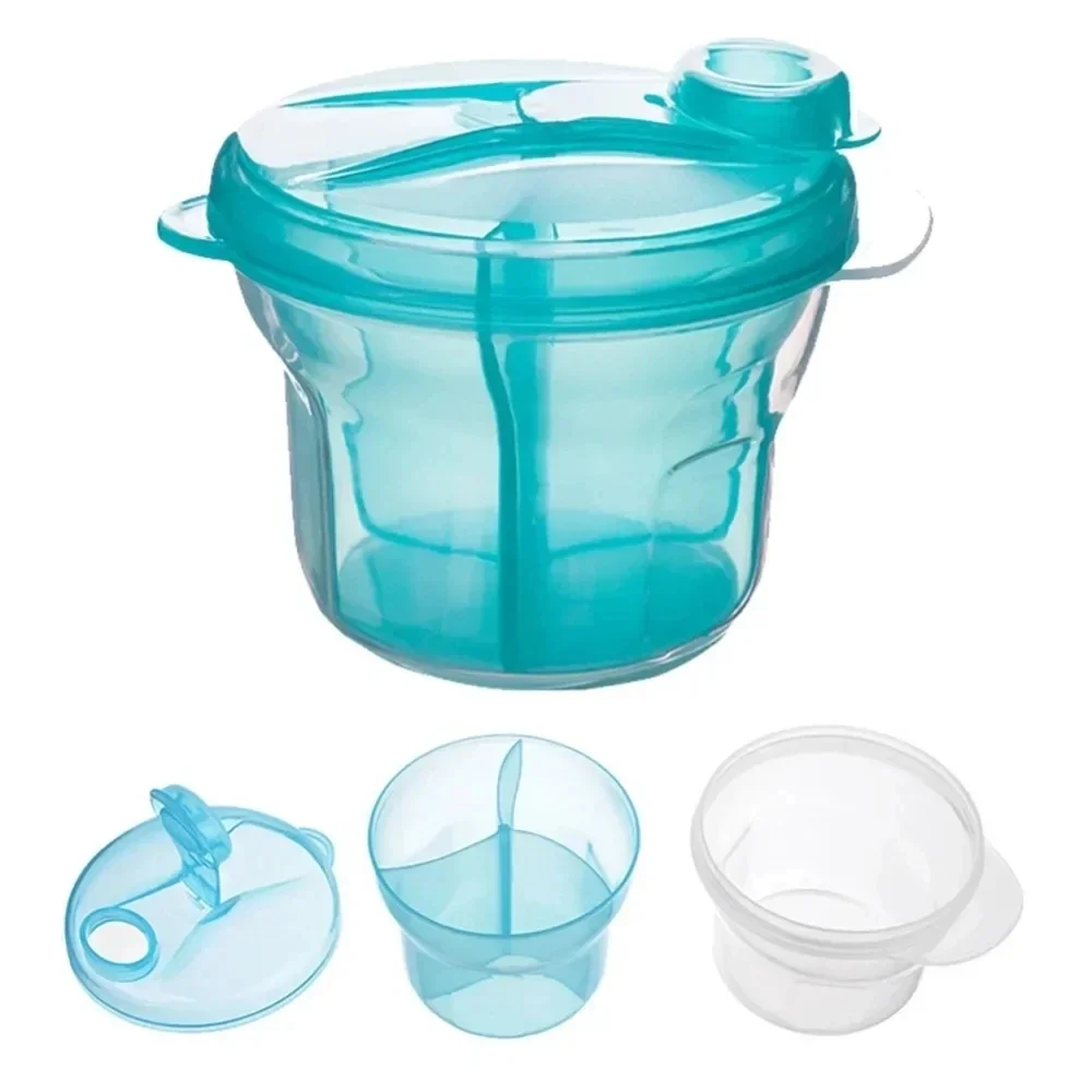 3-grid Portable Formula Dispen - Baby Food Delivery ulasan dan harga