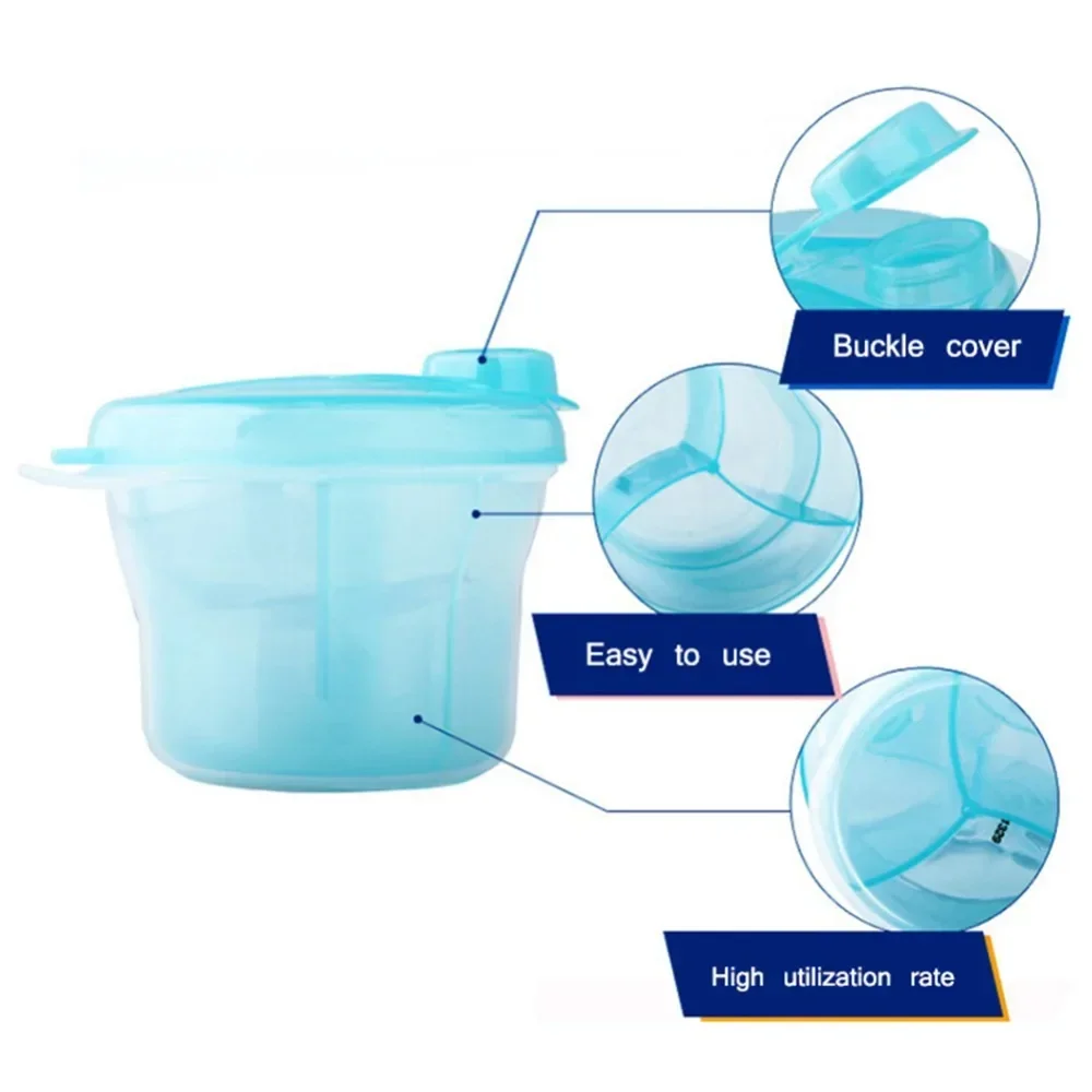 3-grid Portable Formula Dispen - Baby Food Delivery ulasan dan harga