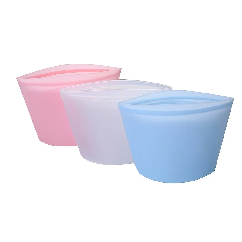 Reusable Silicone Storage Bags - Food Pouch Reusable ulasan dan harga