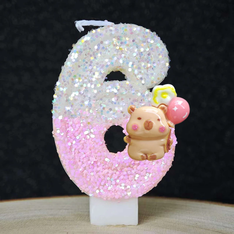 New Capybara Candles Cake Deco - Baby Food Ingredients ulasan dan harga