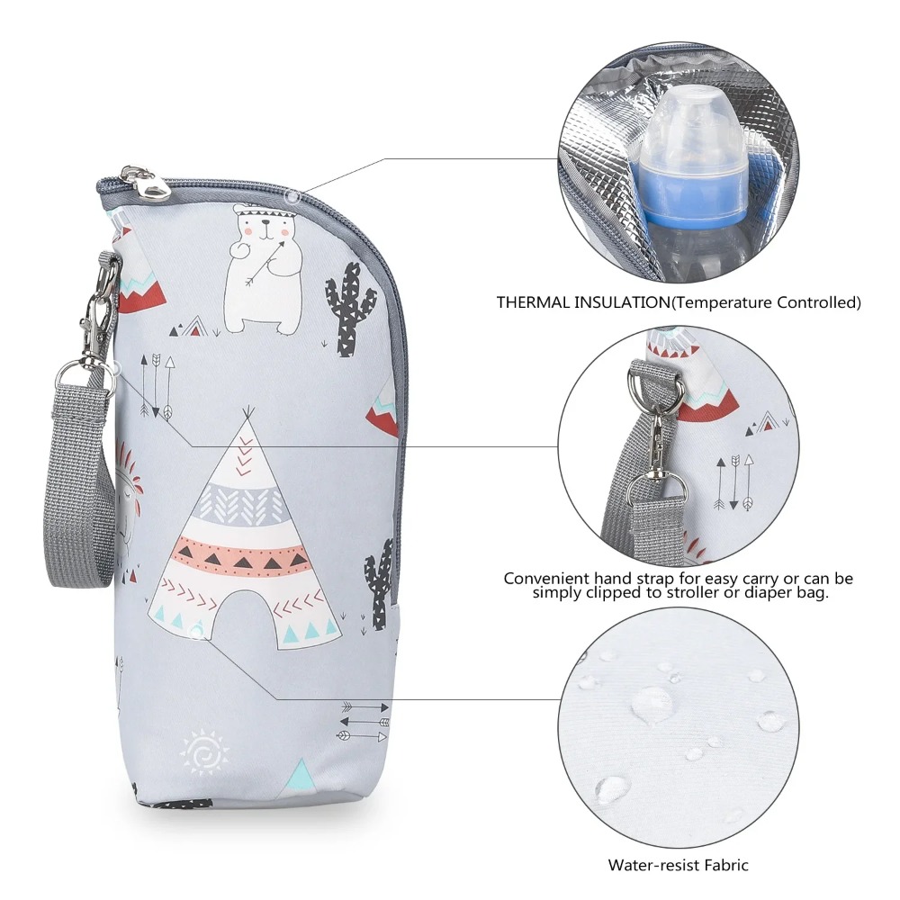 Baby Bottle Warmer Bag Portabl - Baby Food Warmer Portable ulasan dan harga