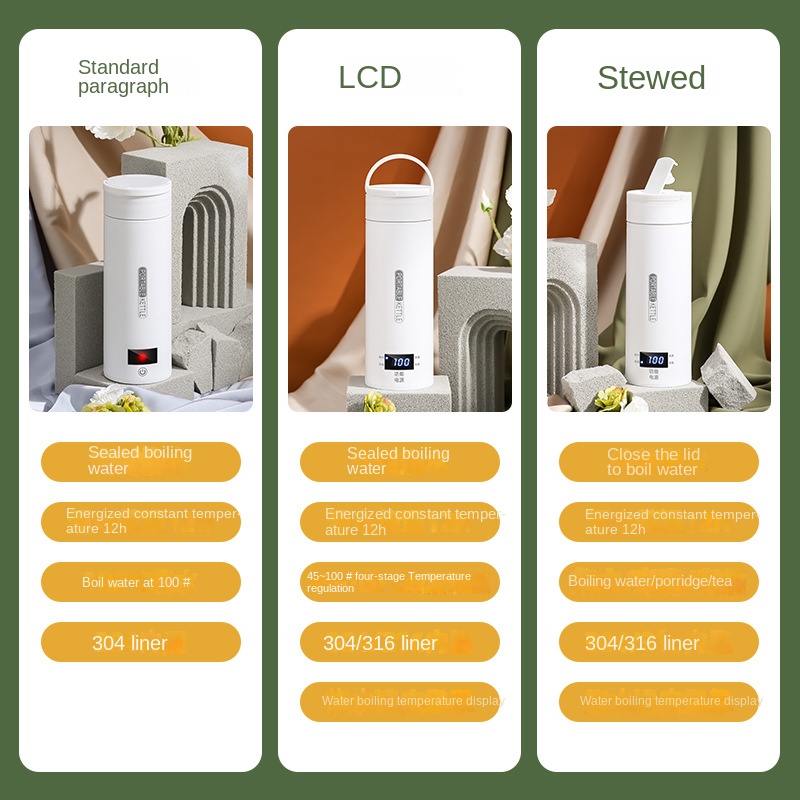 Travel Electric T Kettle Fast  - Baby Food Warmer Portable ulasan dan harga