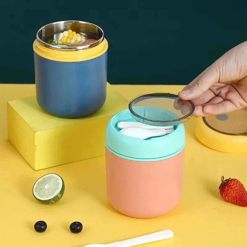 530/710ml Food Thermal Jar, In - Baby Food Warmer Portable ulasan dan harga