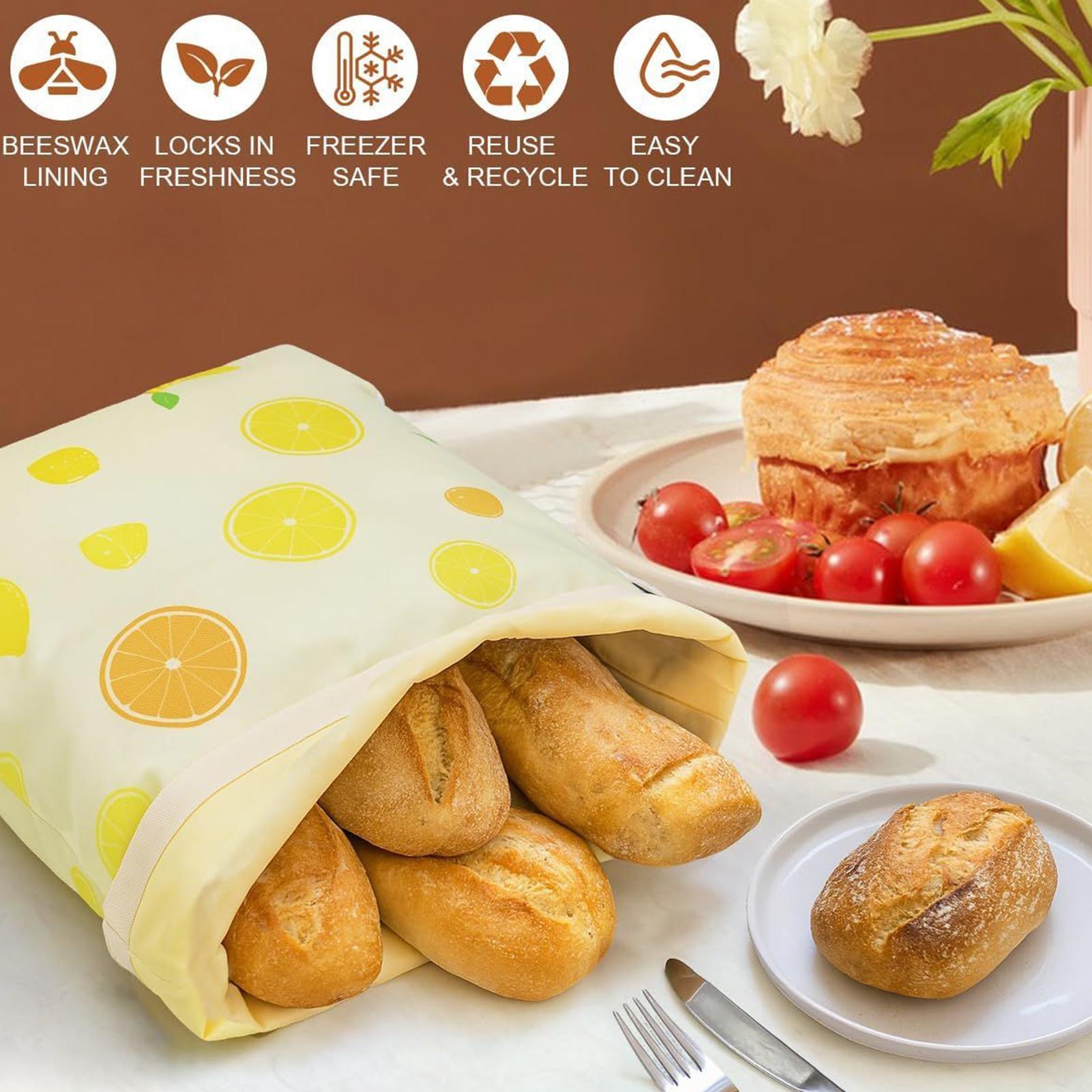 Bread Bags Reusable Reusable B - Food Pouch Reusable ulasan dan harga