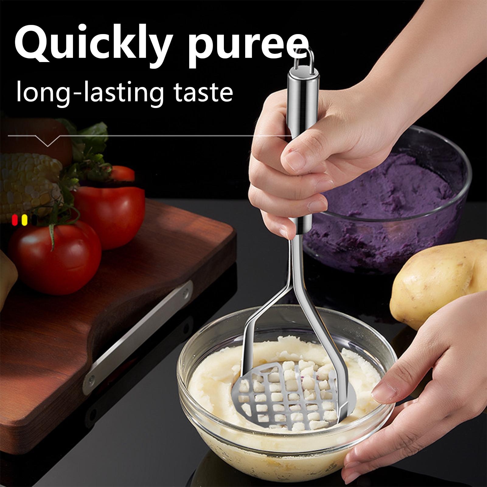 Stainless Steel Potato Masher  - Baby Food Ingredients ulasan dan harga