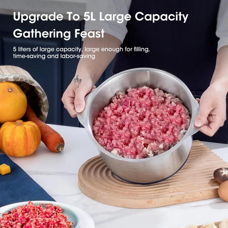 5L Electric Meat Grinders 304  - Baby Food Ingredients ulasan dan harga