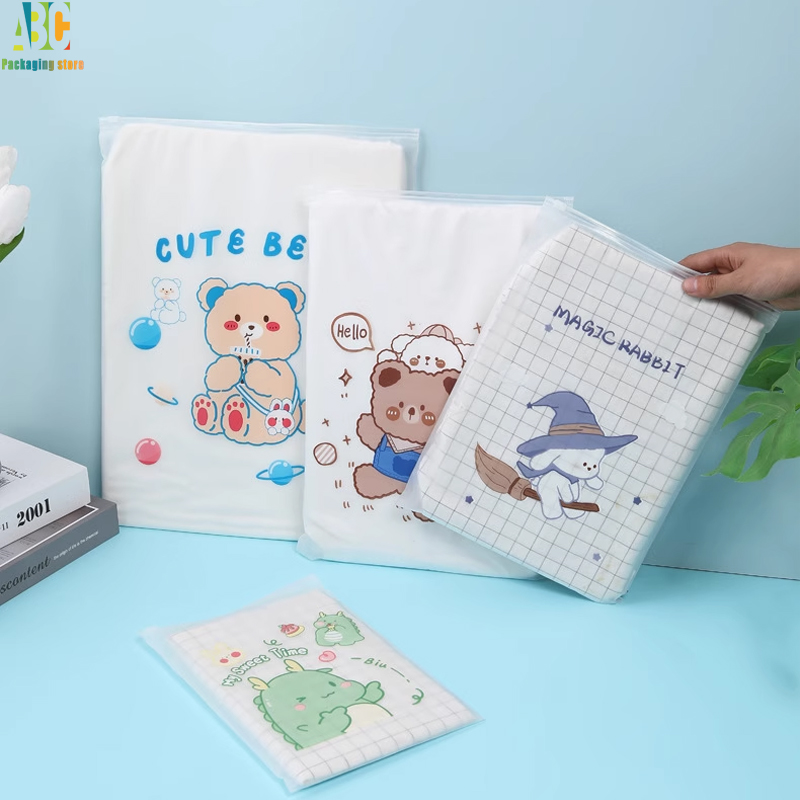 Custom Logo Print Frosted Zipp - Food Pouch Reusable ulasan dan harga