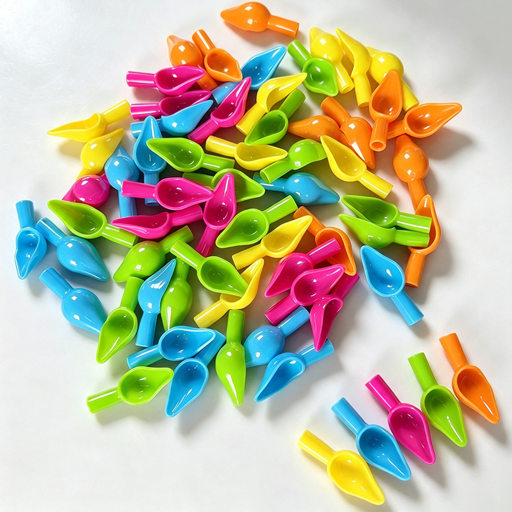 Mini Colorful Plastic Feeding  - Baby Food Ingredients ulasan dan harga