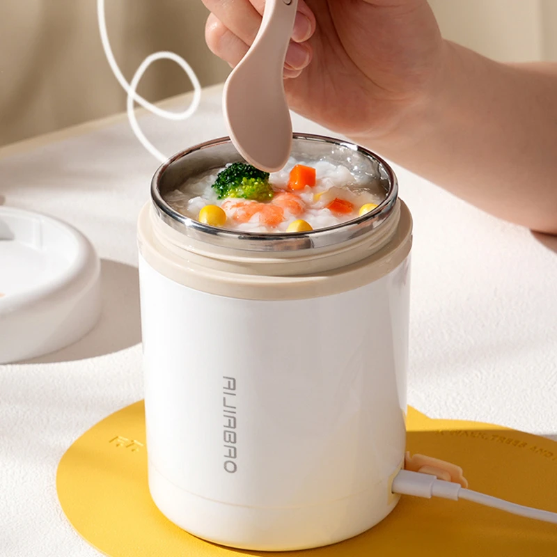 600ML USB Electric Heating Lun - Baby Food Warmer Portable ulasan dan harga