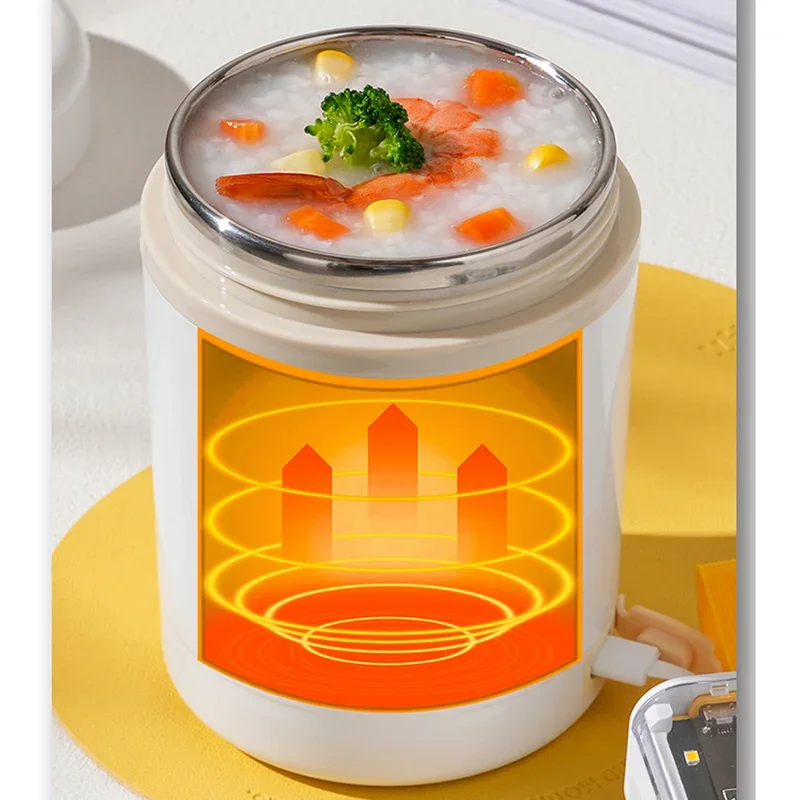 600ML USB Electric Heating Lun - Baby Food Warmer Portable ulasan dan harga