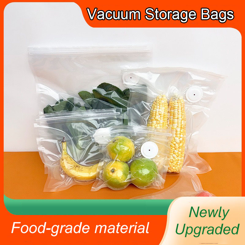 New Reusable Air Vacuum Storag - Food Pouch Reusable ulasan dan harga